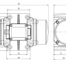 Вибратор VPK 6000/4 (42V-200Hz) Formwork