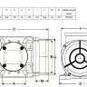 Вибратор Vibromatic MVF300/3M (220V)