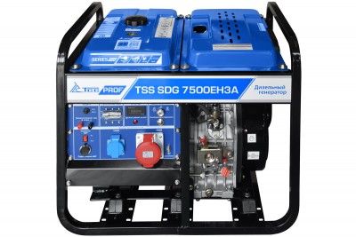 Дизель генератор TSS SDG 7500EH3A