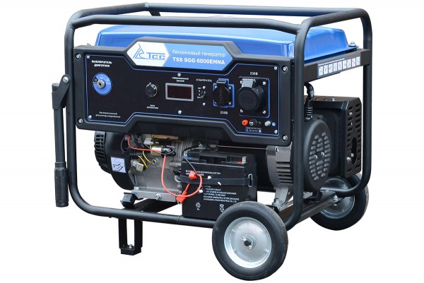 Бензиновый генератор 6 кВт TSS SGG 6000EHNA с АВР